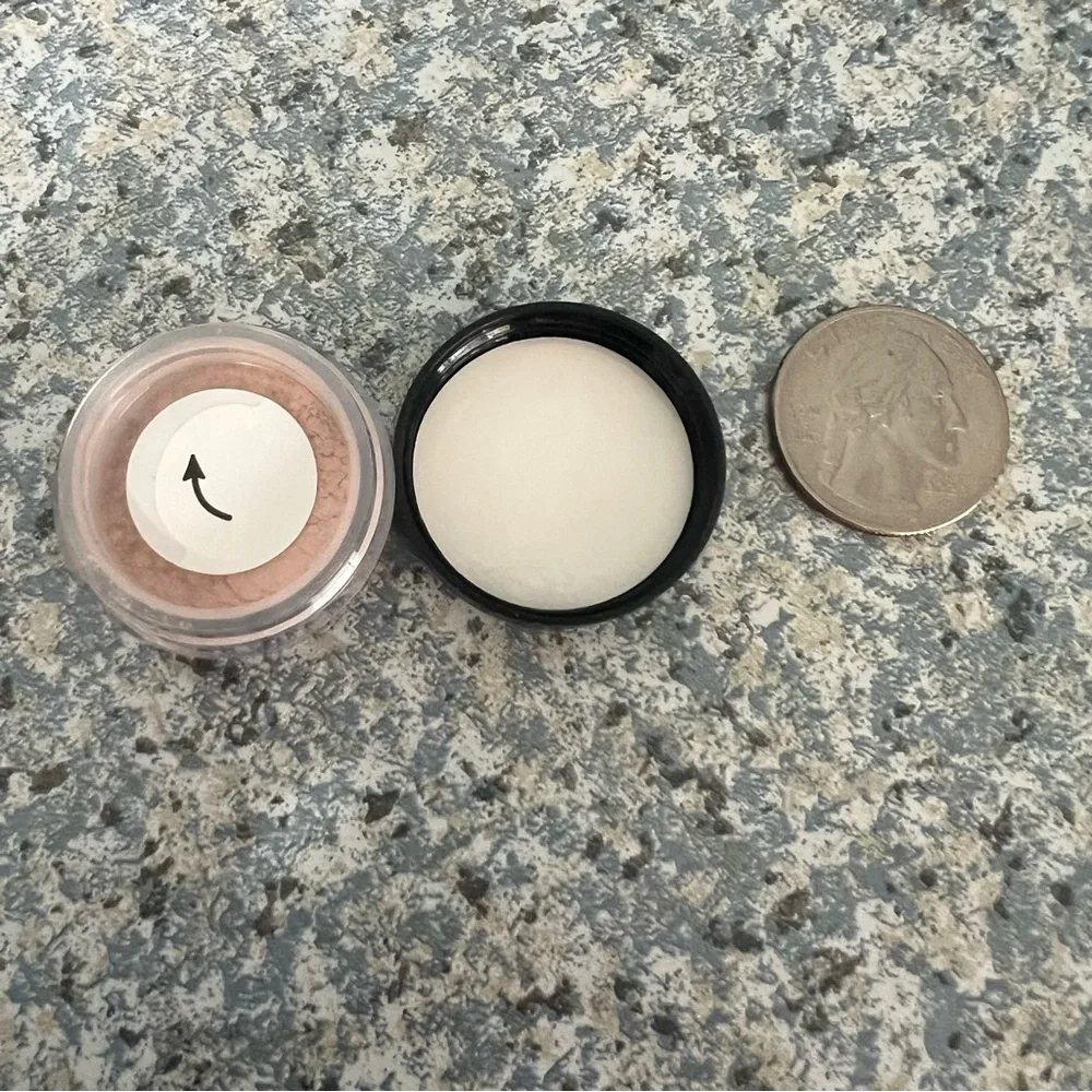bareMinerals Cream Eye Shadow Cream Puff Mini Loose Powder Sealed .01 oz/.28 g